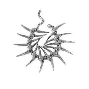 Vue générale Bracelet Manchette Punk "Épines de l’Insoumission"