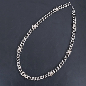 Bracelet Rock "Barbelé Indomptable"