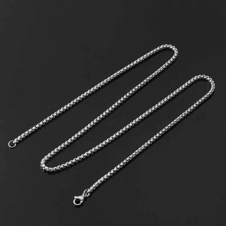 Collier Tock Goth "Masques Tragiques du Destin"