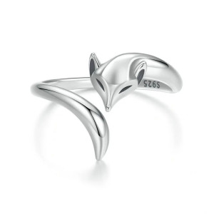 Bague Renard d’Argent "Esprit Rusé" - Argent 925