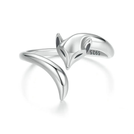 Bague Renard d’Argent "Esprit Rusé" - Argent 925