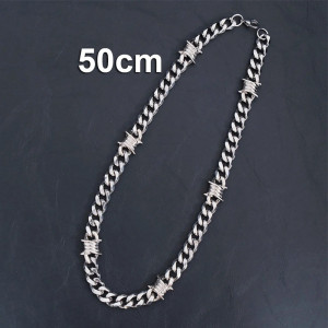 Collier Rock "Barbelé Indomptable"  !Tailles 50cm