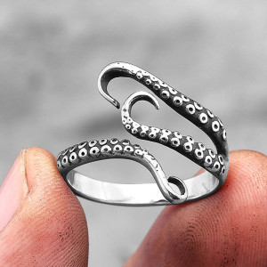 Avant Bague Kraken "Serment des Abysses"