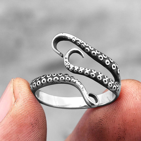 Avant Bague Kraken "Serment des Abysses"