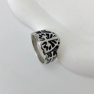 Bague Rock "Croix du Dernier Bastion"