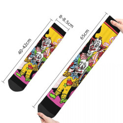 Dimensions des Chaussettes clowns meurtriers