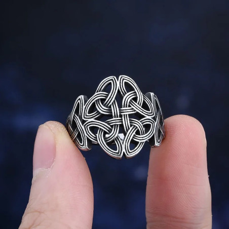 Avant Bague Viking "Nœud du Destin"