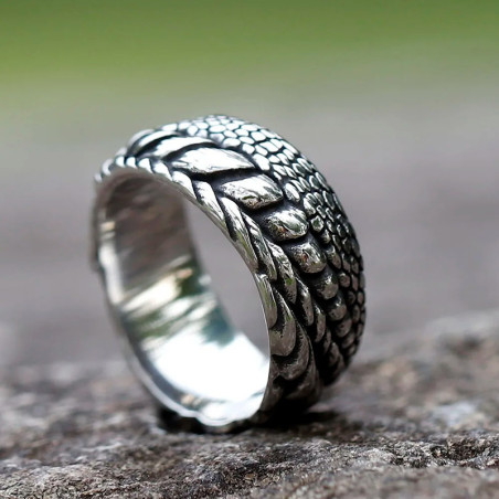 Bague Serpent "Étreinte de l’Ombre”
