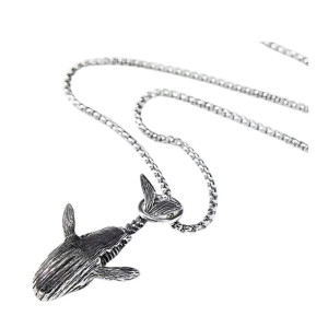Vue générale Collier Animal Marin "Baleine Céleste'