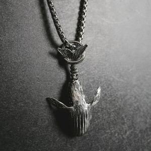 Collier Animal Marin "Baleine Céleste'