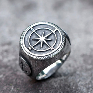 Avant Bague Pirates - Boussole du Guide des Ombres