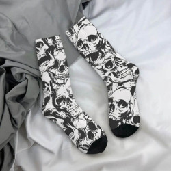 Chaussettes visage de la mort