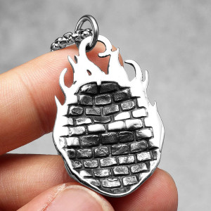 Vue Arrière Collier Goth Anubis "Gardien du Passage"