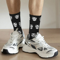 Vue devant des Chaussettes Misfits petits motifs