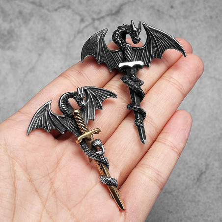 Avant Collier Dragon - Serment de la Lame Ailée