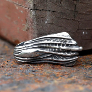 Vue Arrière Collier Gothique - La Faucheuse du Serment