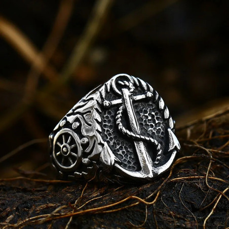 Bague Pirates - Ancre de l’Insoumis