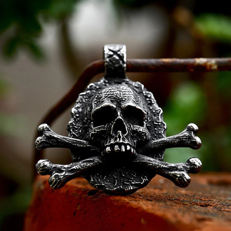 Collier Tête de Mort - Crâne du Pacte Maudit