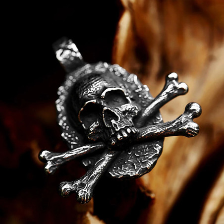 Collier Tête de Mort - Crâne du Pacte Maudit