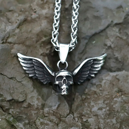 Collier Tête de Mort - Aquila Mortis