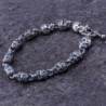 Bracelet mastoc en argent crâne effrayant