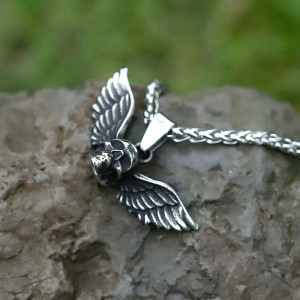 Collier Tête de Mort - Aquila Mortis