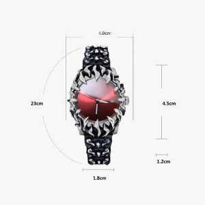 Dimensions Montre Gothique "Mâchoire du Temps"