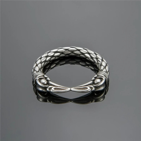 Bague Viking Serres Noires du Valhalla Couleur Argent