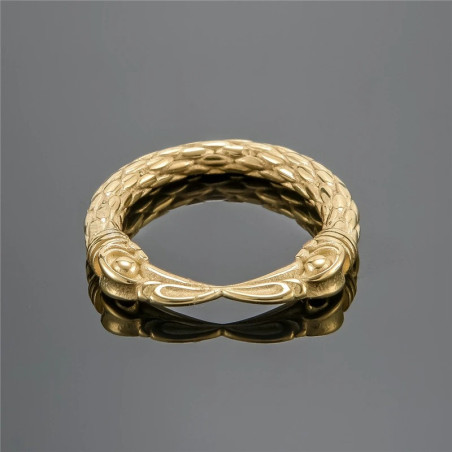 Bague Viking Serres Noires du Valhalla Couleur or