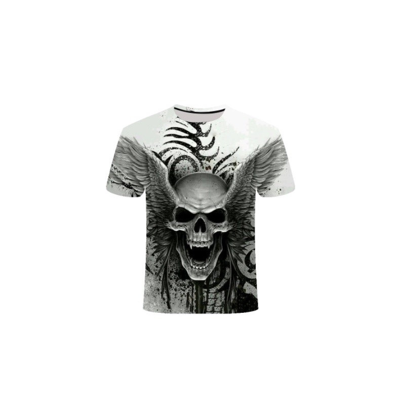 T Shirt Tête de Mort Ange de la Mort