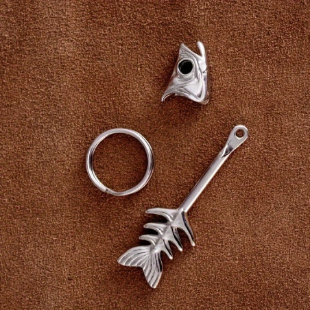 Details Porte-Clés Gothique "Clé de l’Arête Marine"