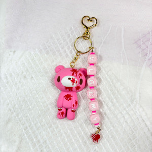 Avant Porte-Clés Gothique - "Ourson Sanglant “Sweet Bloody Bear”