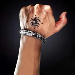 Vue Portée Bracelet Dragon "Ancient Wyvern"