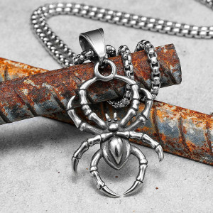 Collier Rock - Araignée Prédatrice Silencieuse