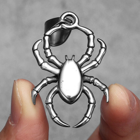 Vue Arrière Collier Rock - Araignée Prédatrice Silencieuse