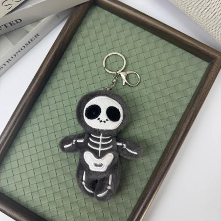 Porte-clés Gothique Squelette "Skully"