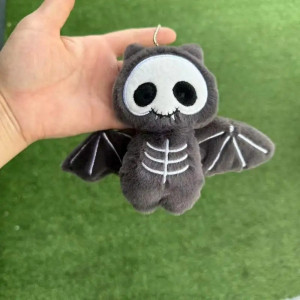 Avant Porte-clés Gothique Chauve-souris "Bone"