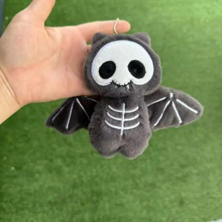 Avant Porte-clés Gothique Chauve-souris "Bone"
