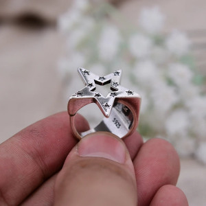 Bague Rock Étoile Superstar