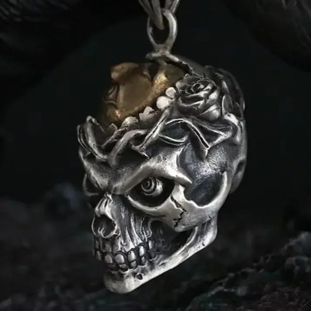 Collier Tête de Mort "L'Oracle"