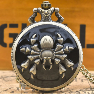 Montre à Gousset Araignée "Arachnida Vintage"