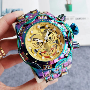 Montre Gothique "Masque du Temps Chromatique" Modele 2
