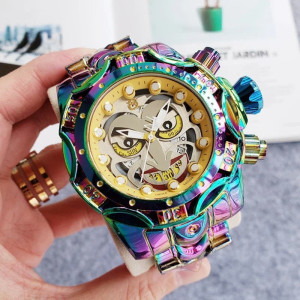 Montre Gothique "Masque du Temps Chromatique" Modele 1