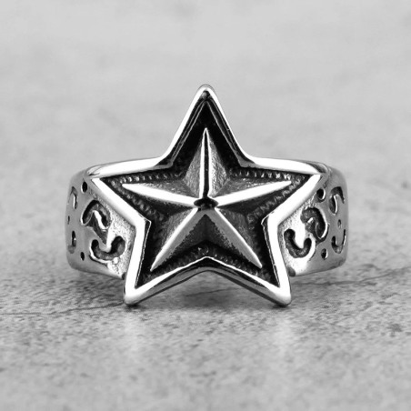 Avant Bague Rock Super Star