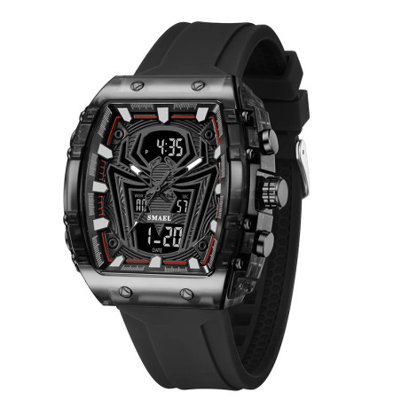 Montre Biker "Arachnid Digital Sport" Couleur Noir