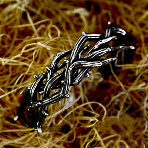 Avant Bracelet Gothique Couronne d’Épines Maudites