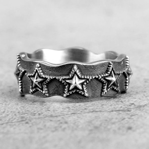 Bague Rock Constellation d'Étoiles