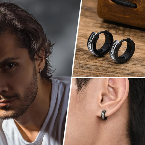 Boucles d’Oreilles Viking - Anneaux des Runes Anciennes