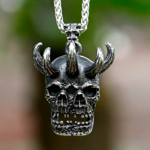 Collier Tête de Mort "L'Archidémon"