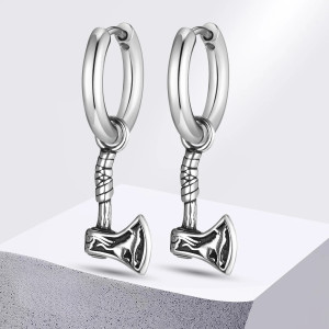 Boucles d’Oreilles Viking "Hache des Dieux du Nord" - Bijou Viking